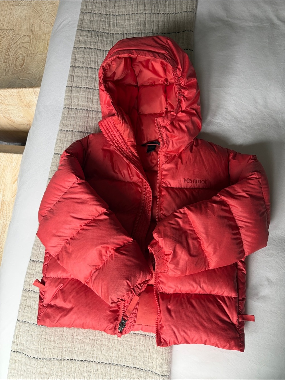 Marmot Kids Hooded Puffer Coat - size XS